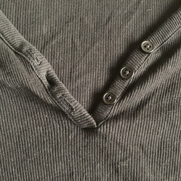 streatwear society button down cropped long sleeve - Picture 3 of 3